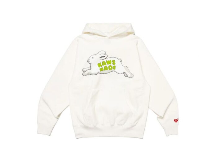 Human Made Kaws Made Hoodie White